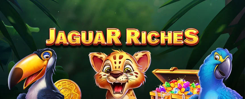 Head into the jungle with Jaguar Riches at Joe Fortune! Spin for Wilds, respins, and a shot at a 10x Multiplier in this vibrant pokie.