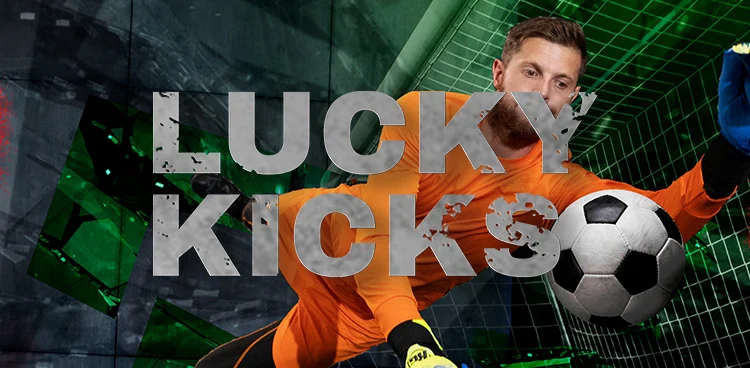 Put your penalty shootout prediction skills to the test in the virtual game Lucky Kicks, where every penalty can help you score massive wins.